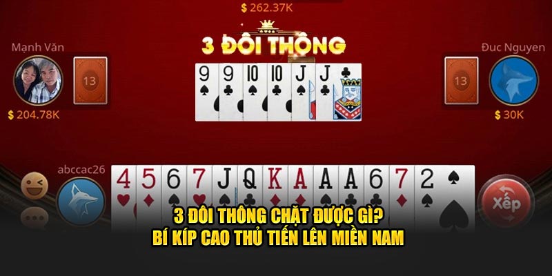 Giải thích câu hỏi 3 đôi thông chặt được gì tại nhà cái Bet88